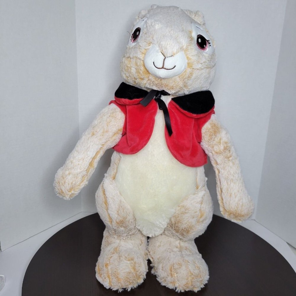 Peter Rabbit Lily Bobtail Girl Bunny Standing Porch Greeter Stands 24"
